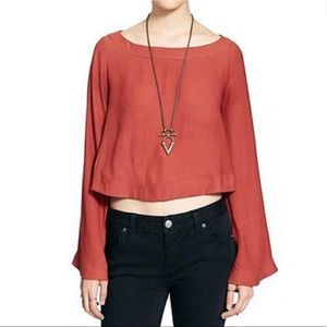 Free People long sleeve blouse